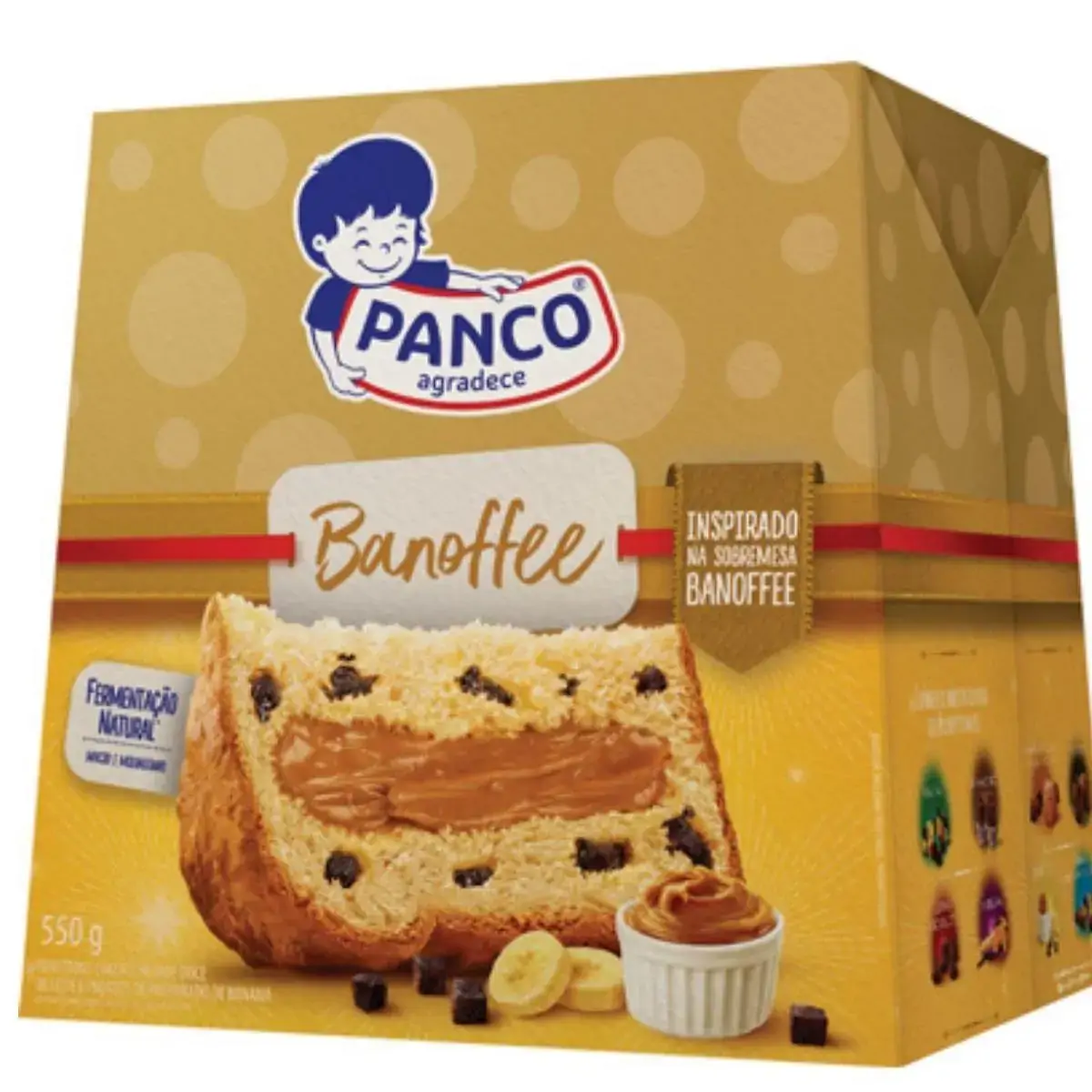 Panettone PANCO Banoffee 550g