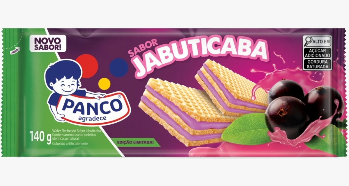 Wafer Panco 140g Jabuticaba