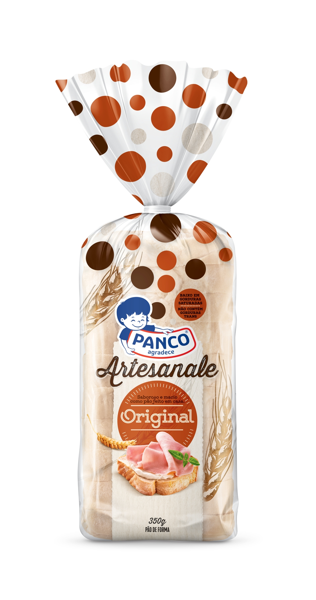 Pão Original Panco Artesanale Pacote 350g