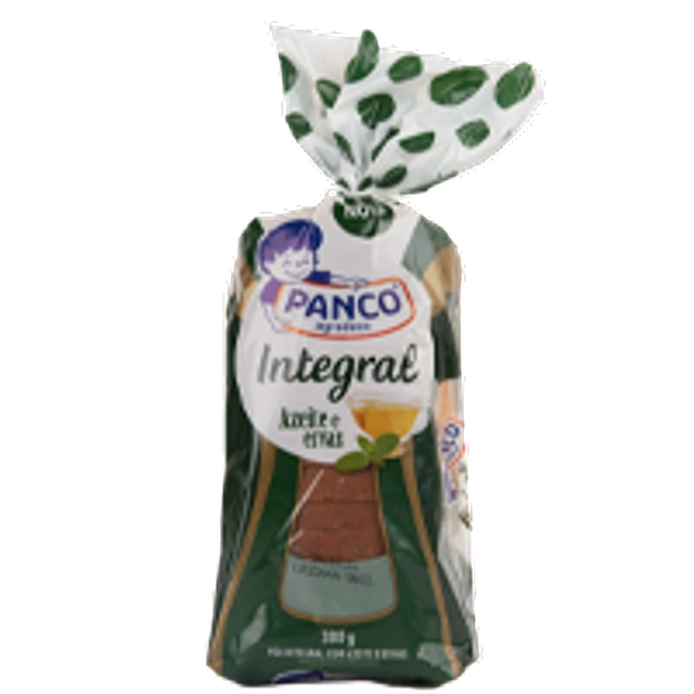 Pão De Forma Integral Azeite E Ervas Panco Sabores Do Mundo Pacote 380g