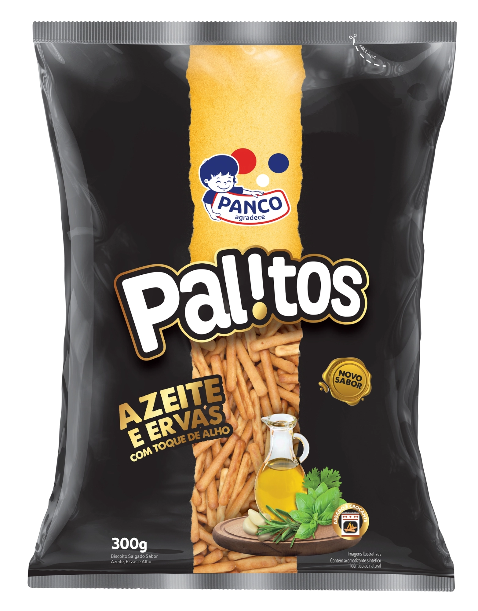 Palitos Panco 300g Azeite / Ervas /alho