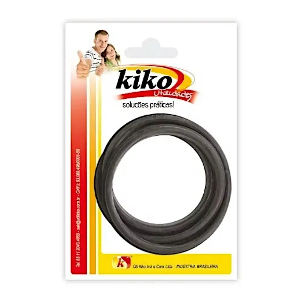 Borracha Para Panela De Pressão Preta Clock 2,5l E 4,5l Kiko 16cm