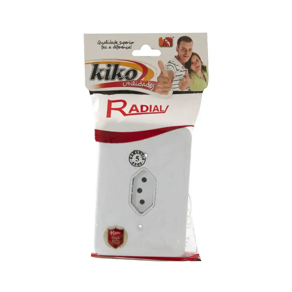Tomada C Espelho Ida 250v Kiko