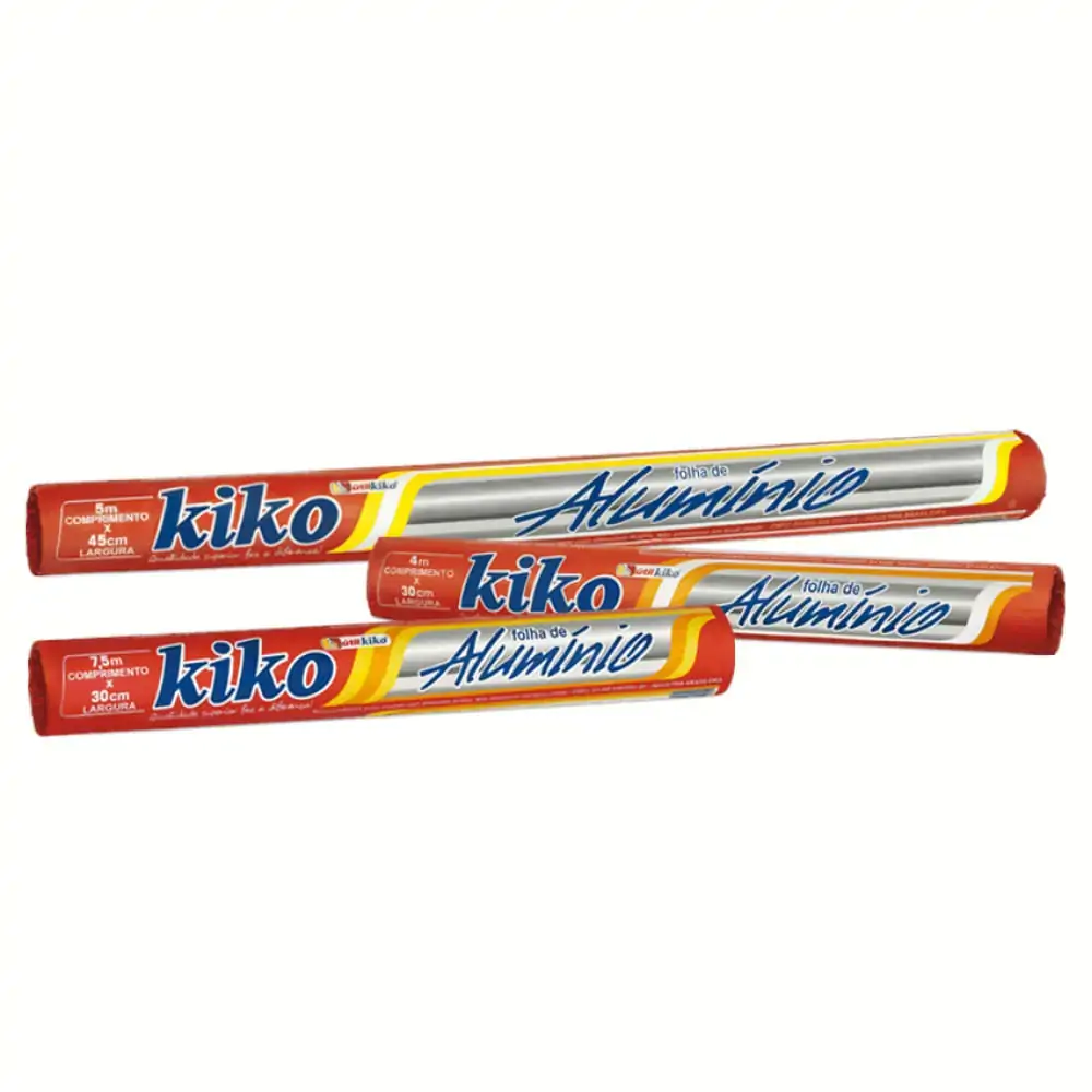 Folha De Alumínio Kiko 4 Metros X 30 Cm