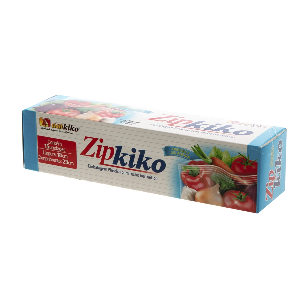 Embalagem Kiko Zip 18x23 C/15