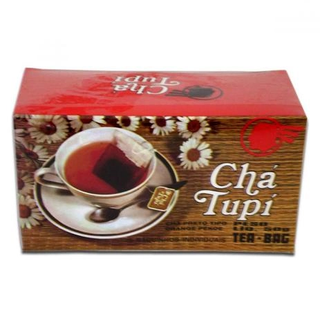 Cha Preto Tupi Tea Bag Saquinho 25x2