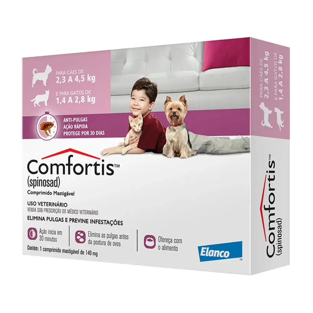 Comfortis Spinosad 1 Comprimido De 140mg