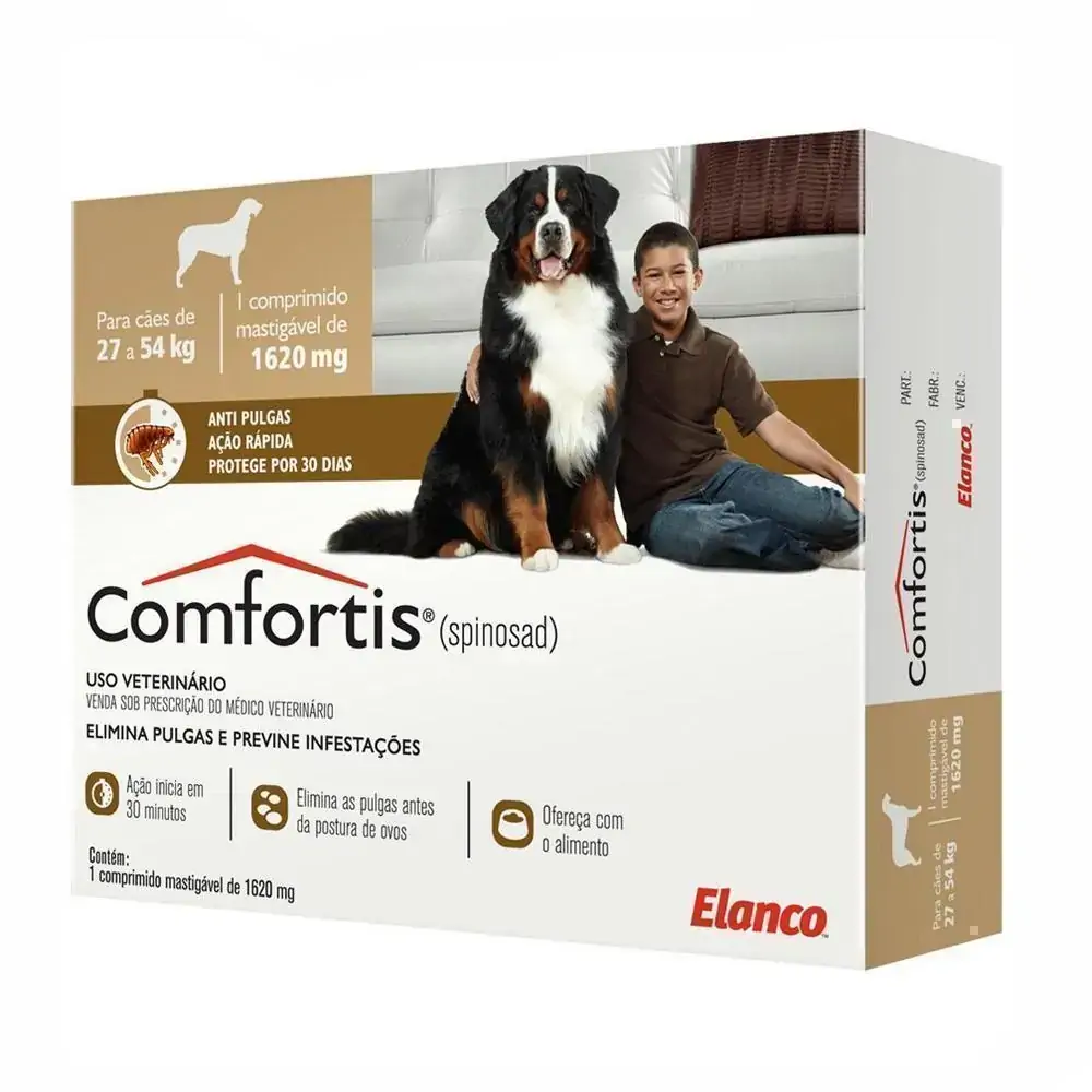 Antipulgas Comfortis 1620mg 27 54kg Elanco 1620mg