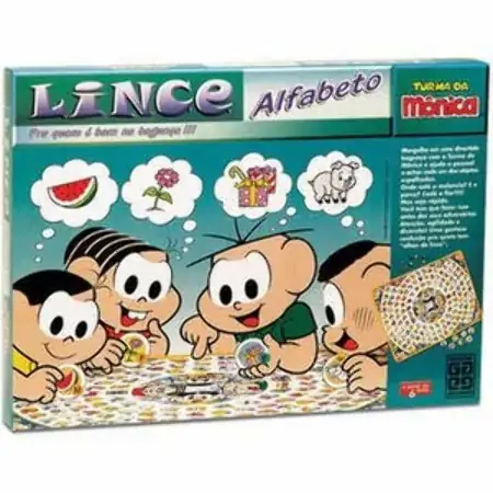 Grow Lince Alfabeto Turma Da Mônica