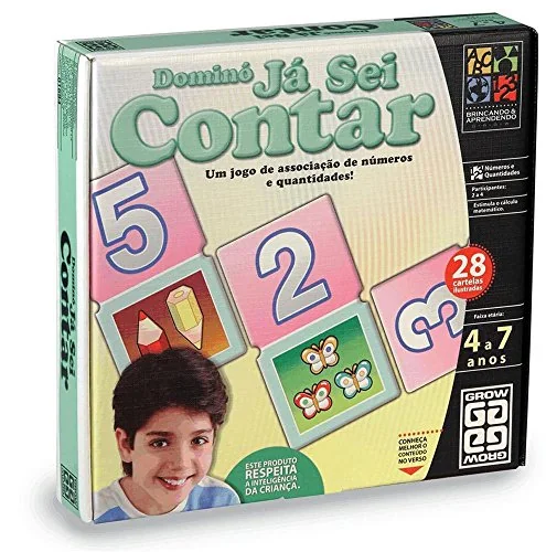 Dominó Já Sei Contar Grow