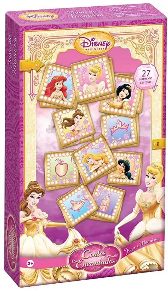 Grow Jogo Da Memória Princesas