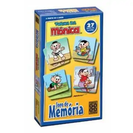Grow Jogo Da Memória Turma Da Mônica