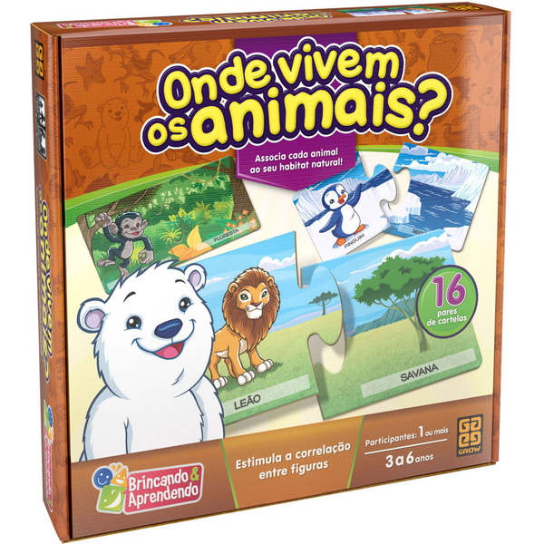 Grow Onde Vivem Os Animais?