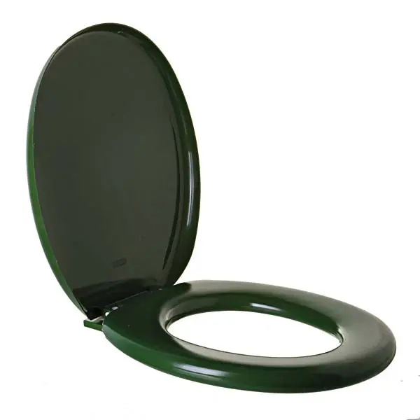 Assento Sanitário Convencional Espuma Verde Escuro Fechamento Comum Astra
