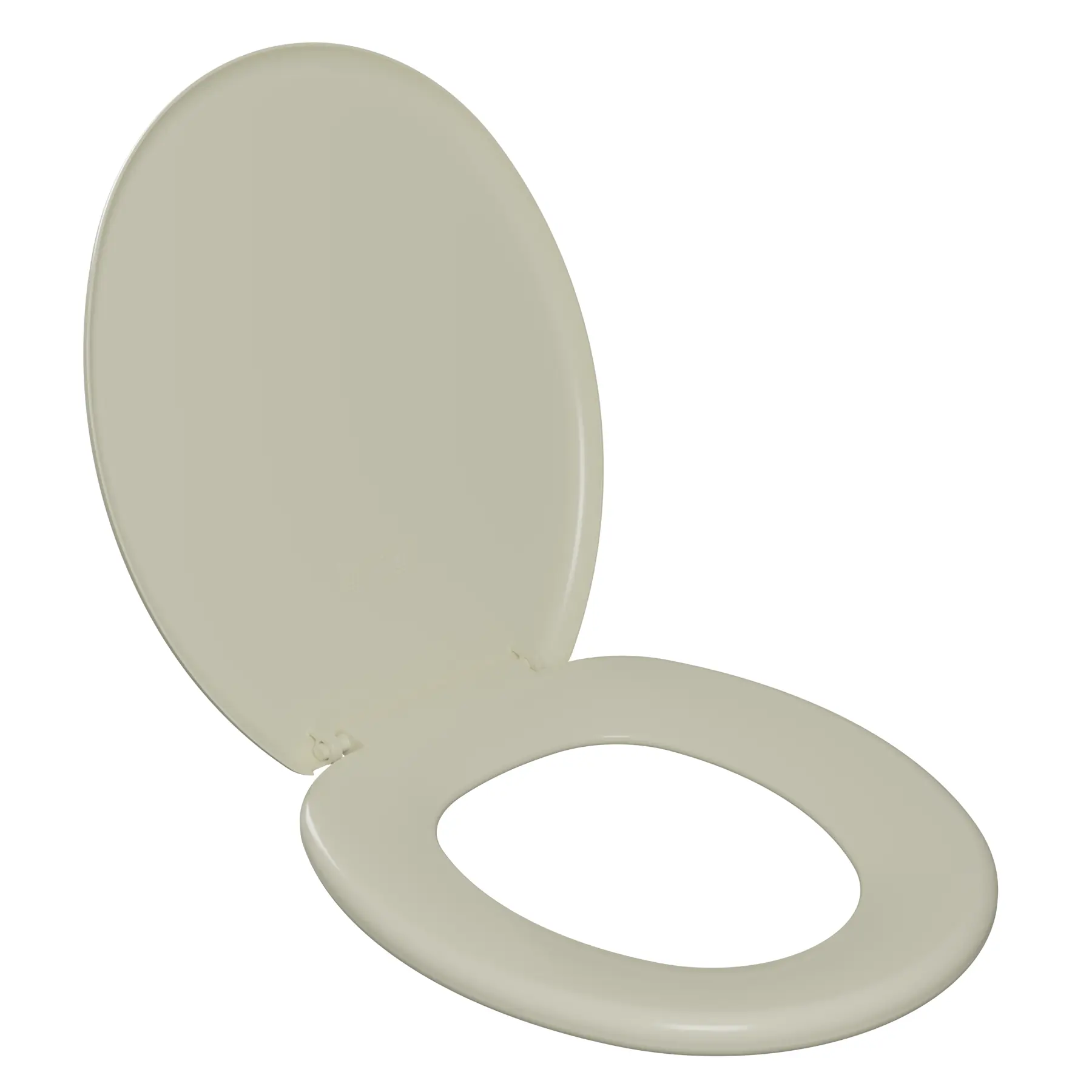 Assento Sanitário Confortável Bege Oval Astra