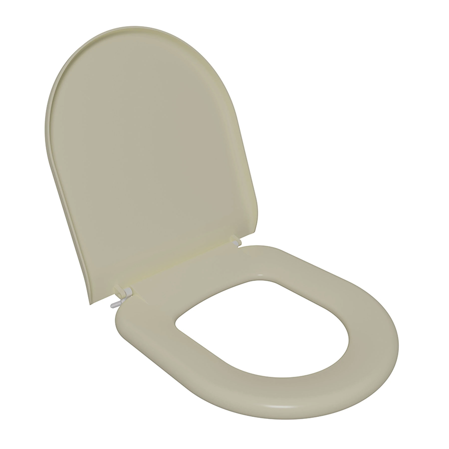 Assento Sanitário Calypso Espuma Biscuit Fechamento Comum Astra