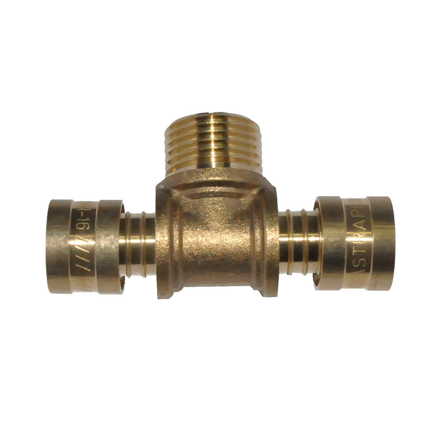 Tê de Saída Macho Latão 20mm 3/4" Astra