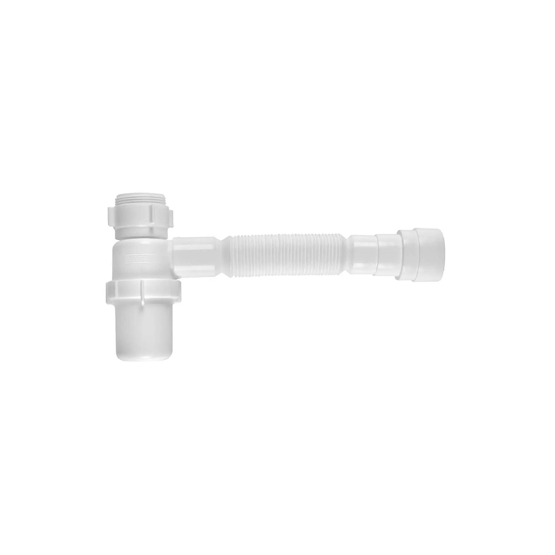 Sifão Sanfonado com Copo Universal Branco