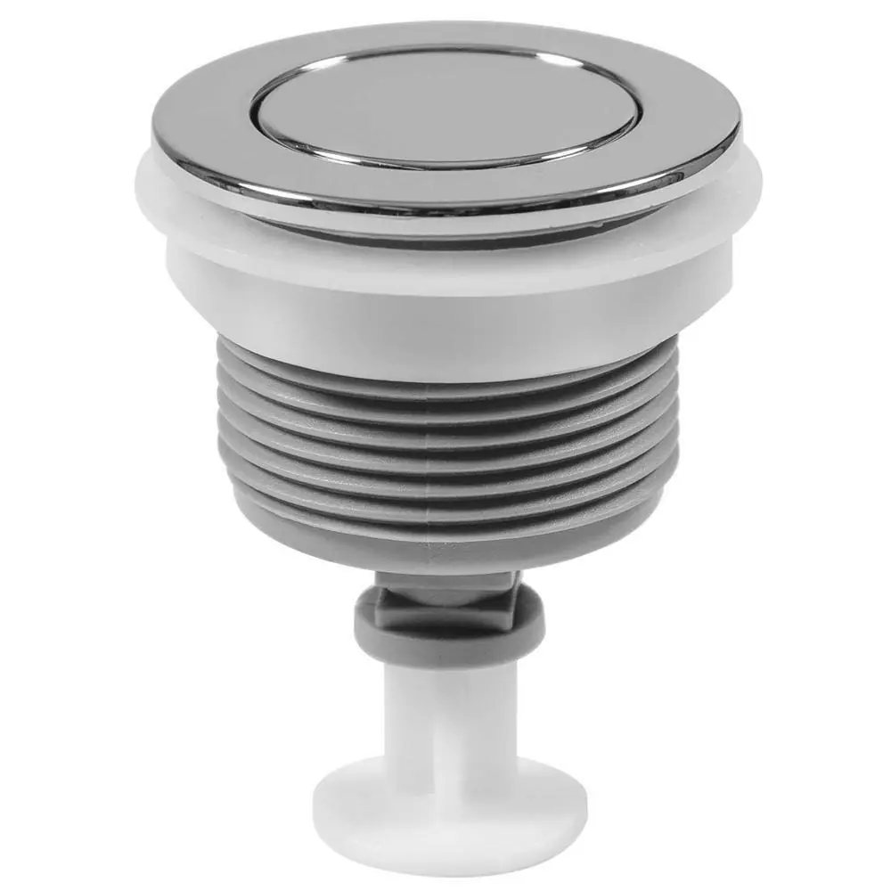 Botão De Acionamento Superior P/ Caixa Acoplada 69mm Cromado