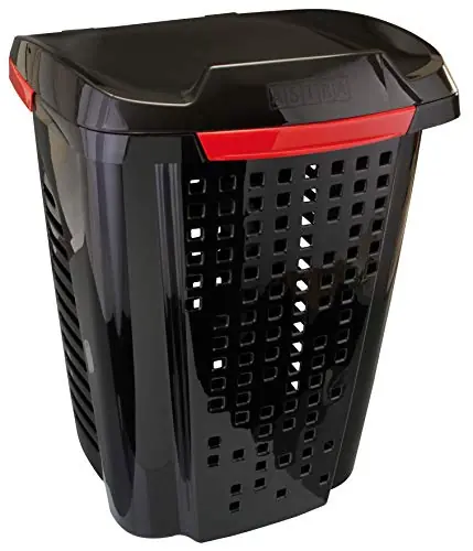 Cesto De Roupa Telado 70l Bordô Astra