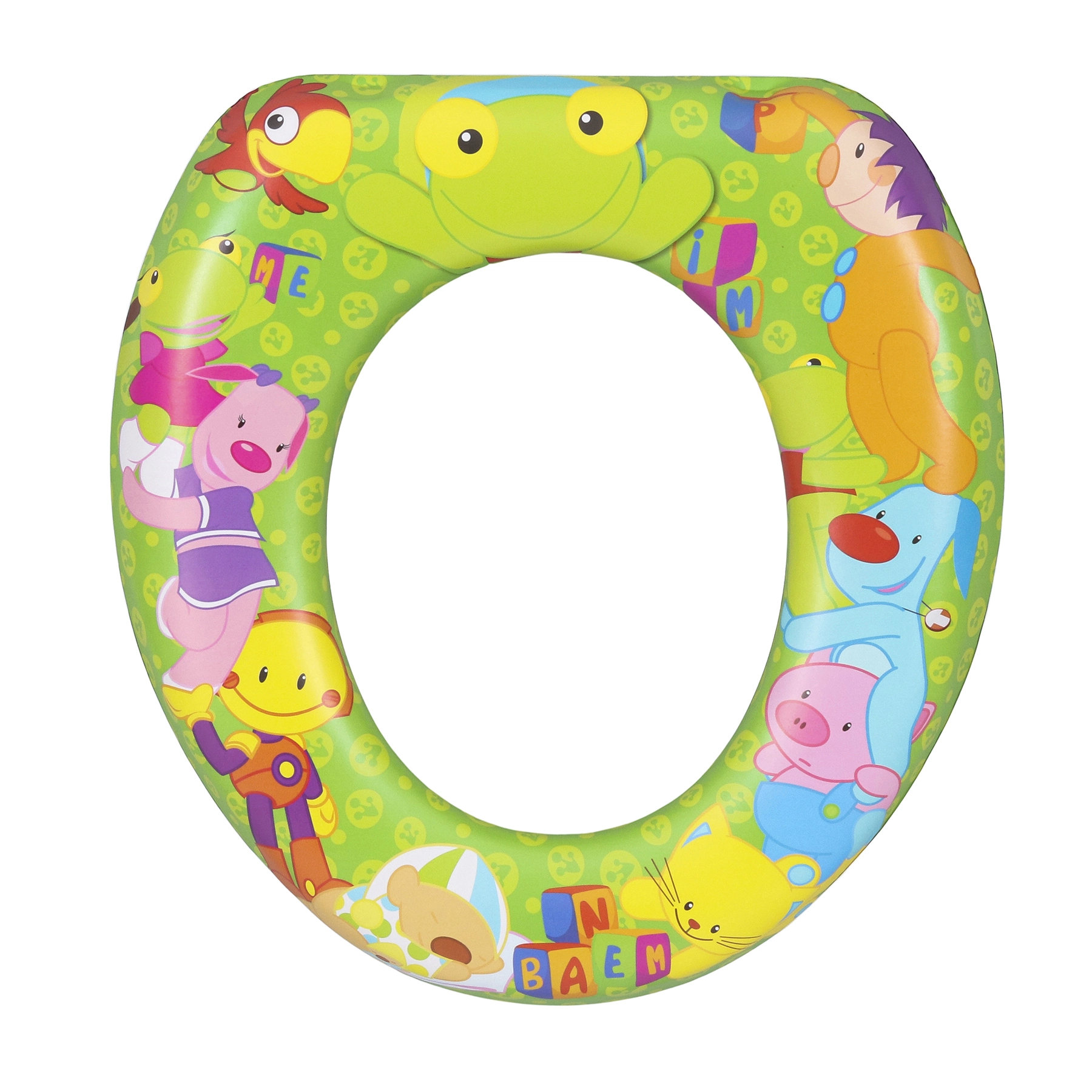 Assento Sanitário Infantil Plástico Colorido com Fechamento Comum Astra