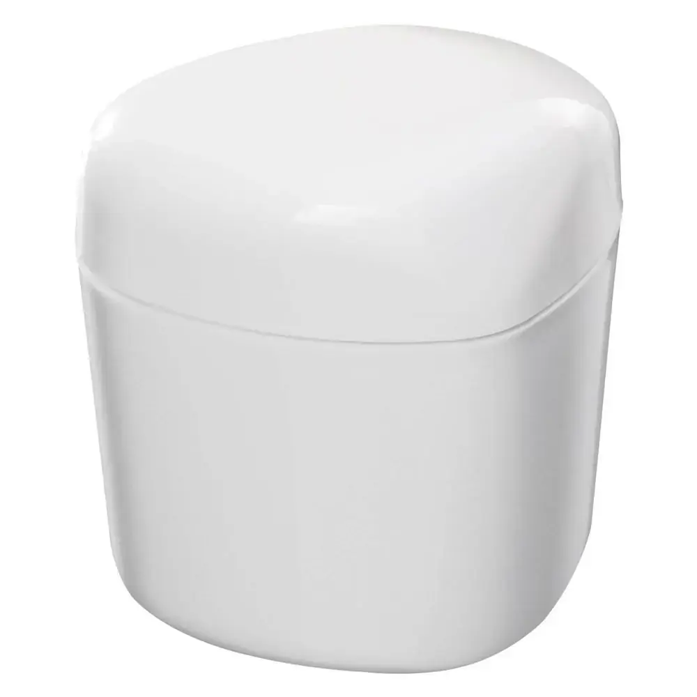 Porta Cotonete Astra 9x7x10cm Branco