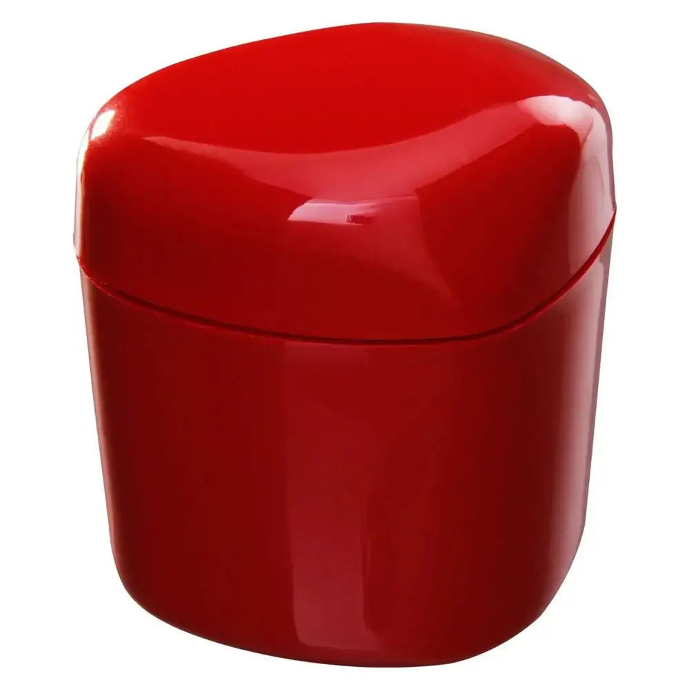 Porta Cotonete Astra 9x7x10cm Bordo