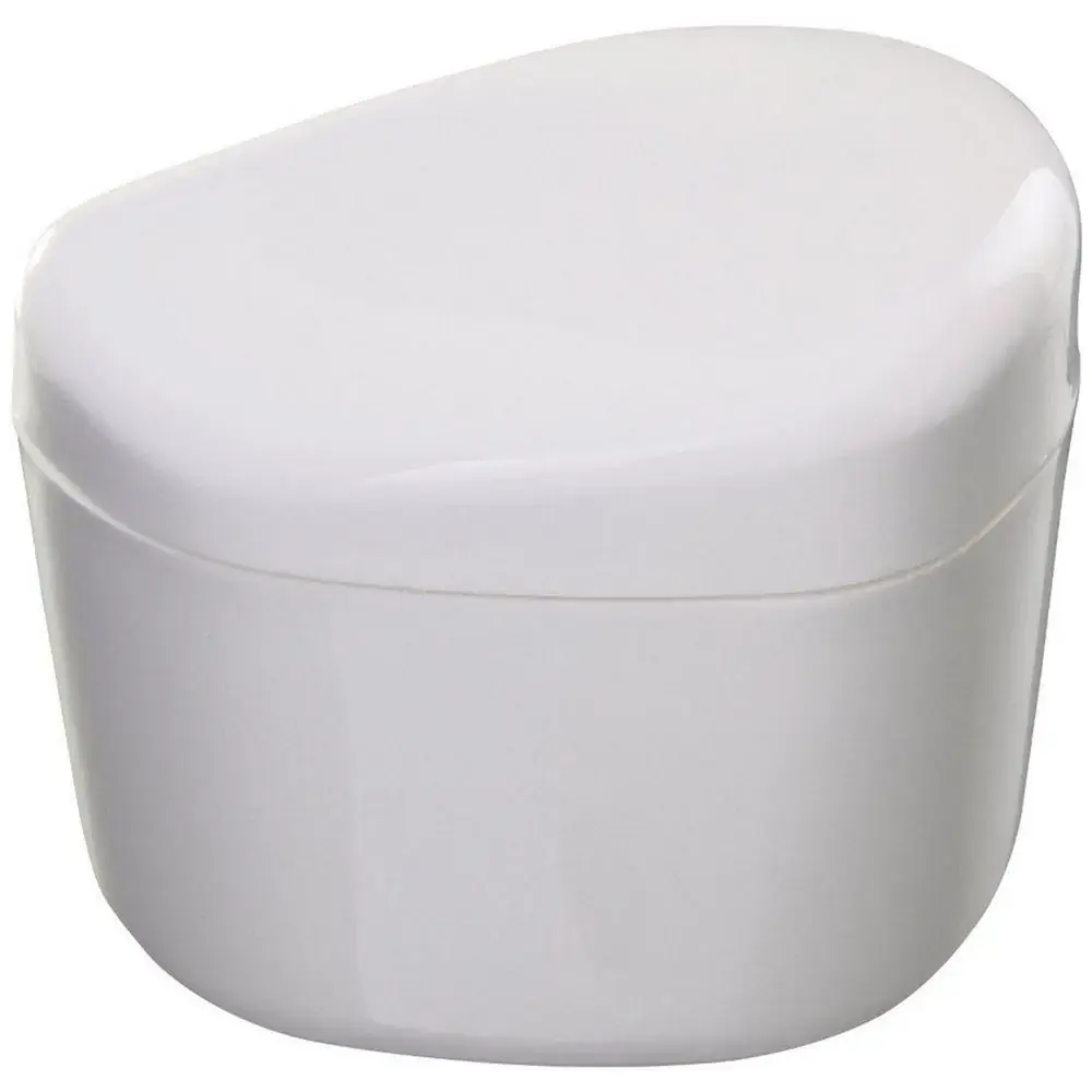 Porta Algodao Astra 12x9x9cm Branco