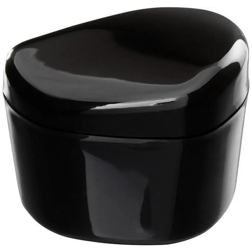 Porta Algodao Astra 12x9x9cm Preto