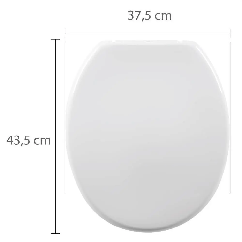 Assento Sanitário Oval Soft Branco
