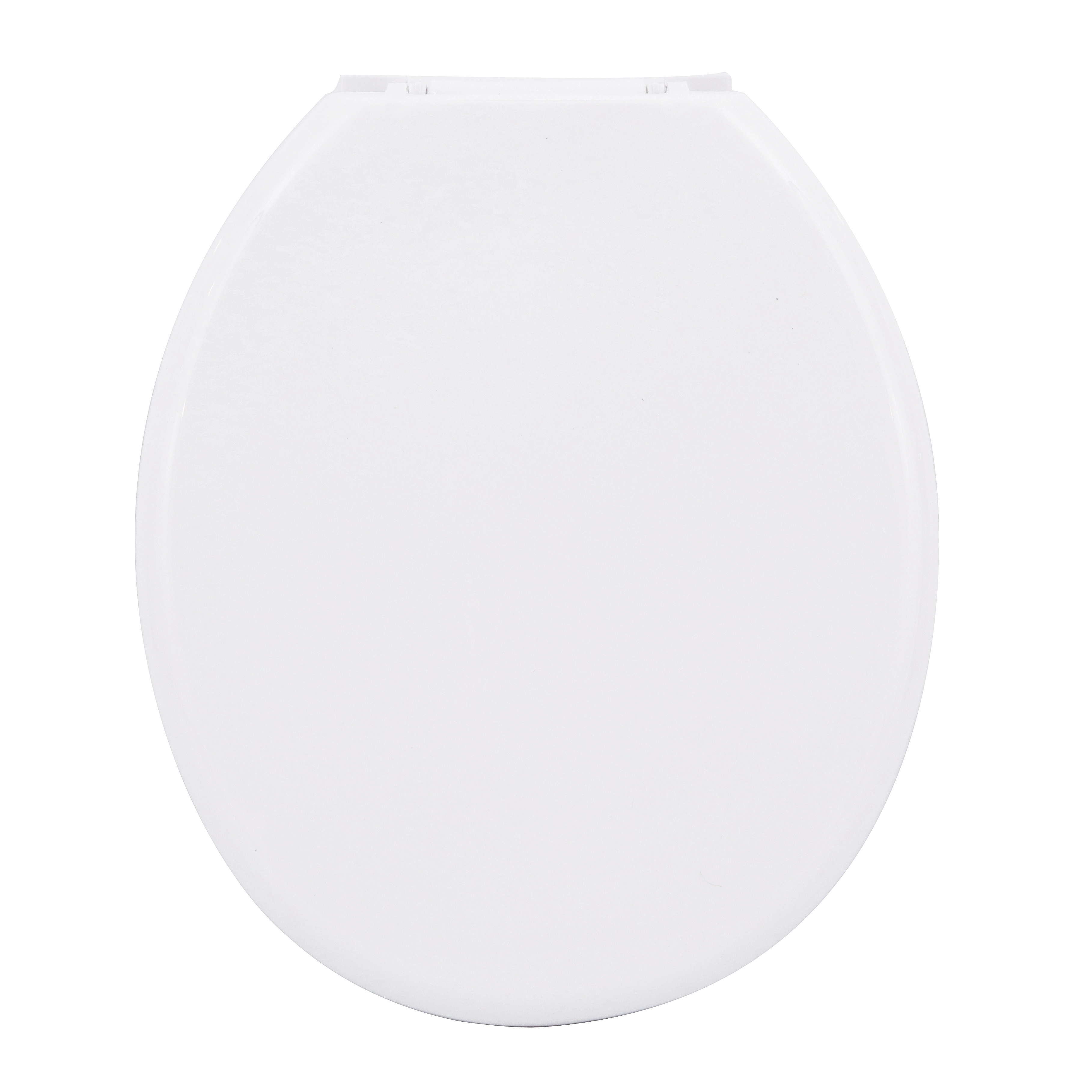 Assento Sanitário Elevado Almofadado Plástico Branco com Fechamento Comum Astra