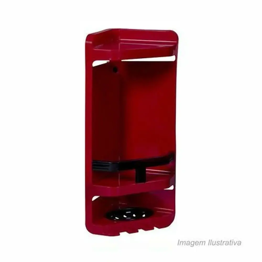 Cantoneira Astra 21x14x40.5cm Bordo/preto