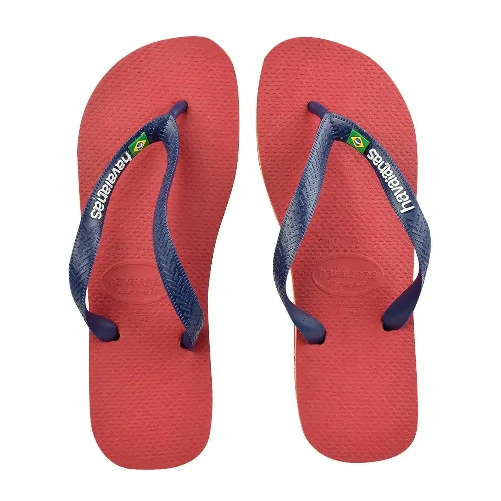 Sandalia Havaianas Brasil Logo Verm.apache