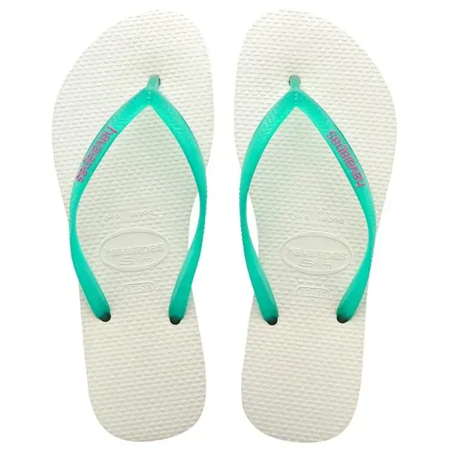 Sand Havaianas Slim Pop Up 33/34 Bco/ Verde