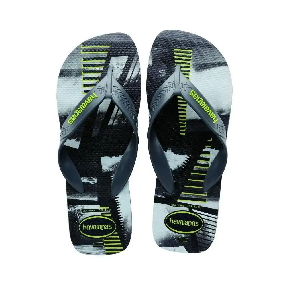 Sandalia Havaiana Surf Cinza Aco 39/0