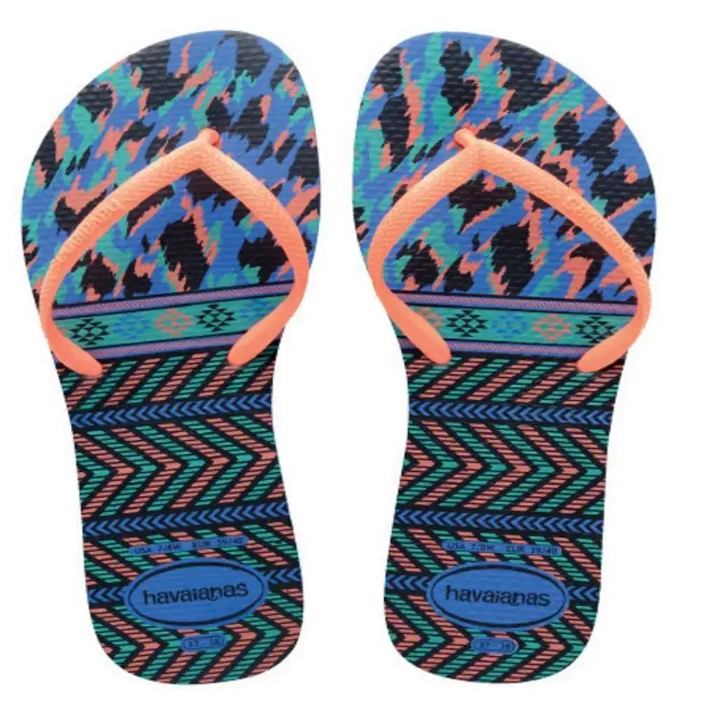 Sand.havaianas Flat Mix Azul Estr. 33/34