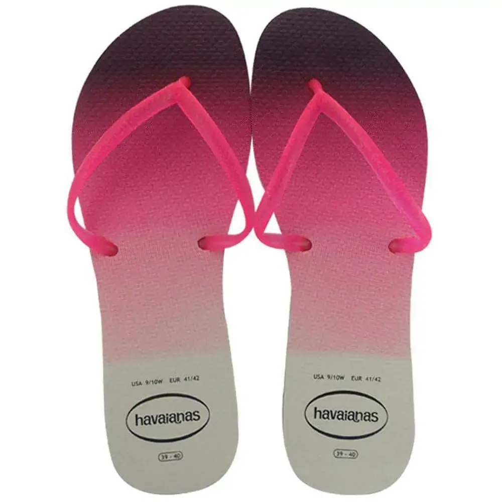 Sandalia Havaianas Flat Sunset Brc/rosa 33/34 1p