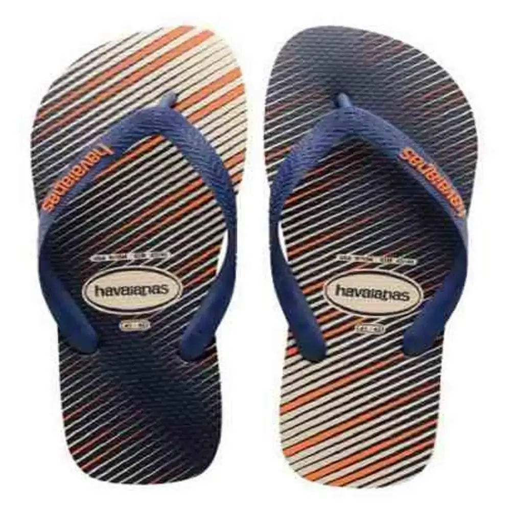 Sand.havaianas Trend Bege/marinho 43/44
