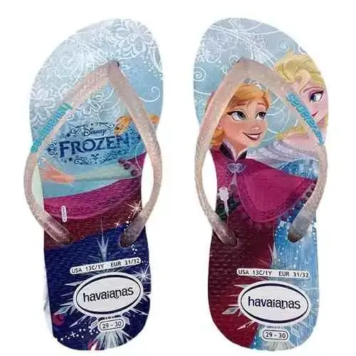 Sand.havaianas Kids Slim Princess Branco 29/30