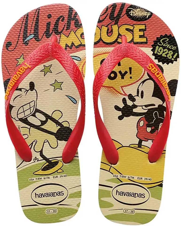 Havaianas Disney Stil.beg/vermelho 35/6
