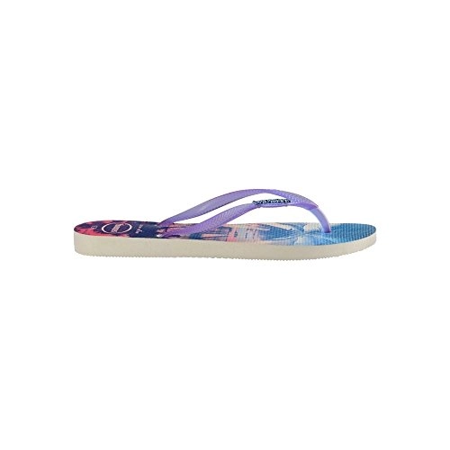 H Slim Paisage Branco/roxo 35/36