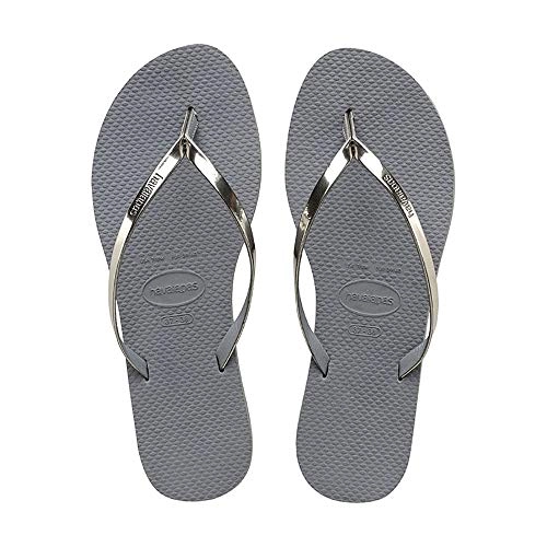 Sand Havaianas You Met Cf 39/40 Cinza Aco