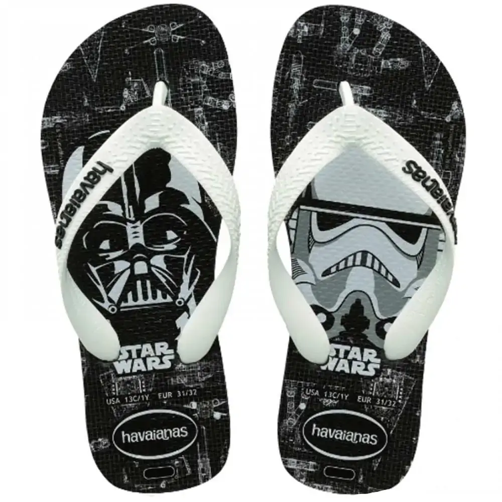 Sandalia Havaianas Kids Star Wars Cza/pto 27/28 1p