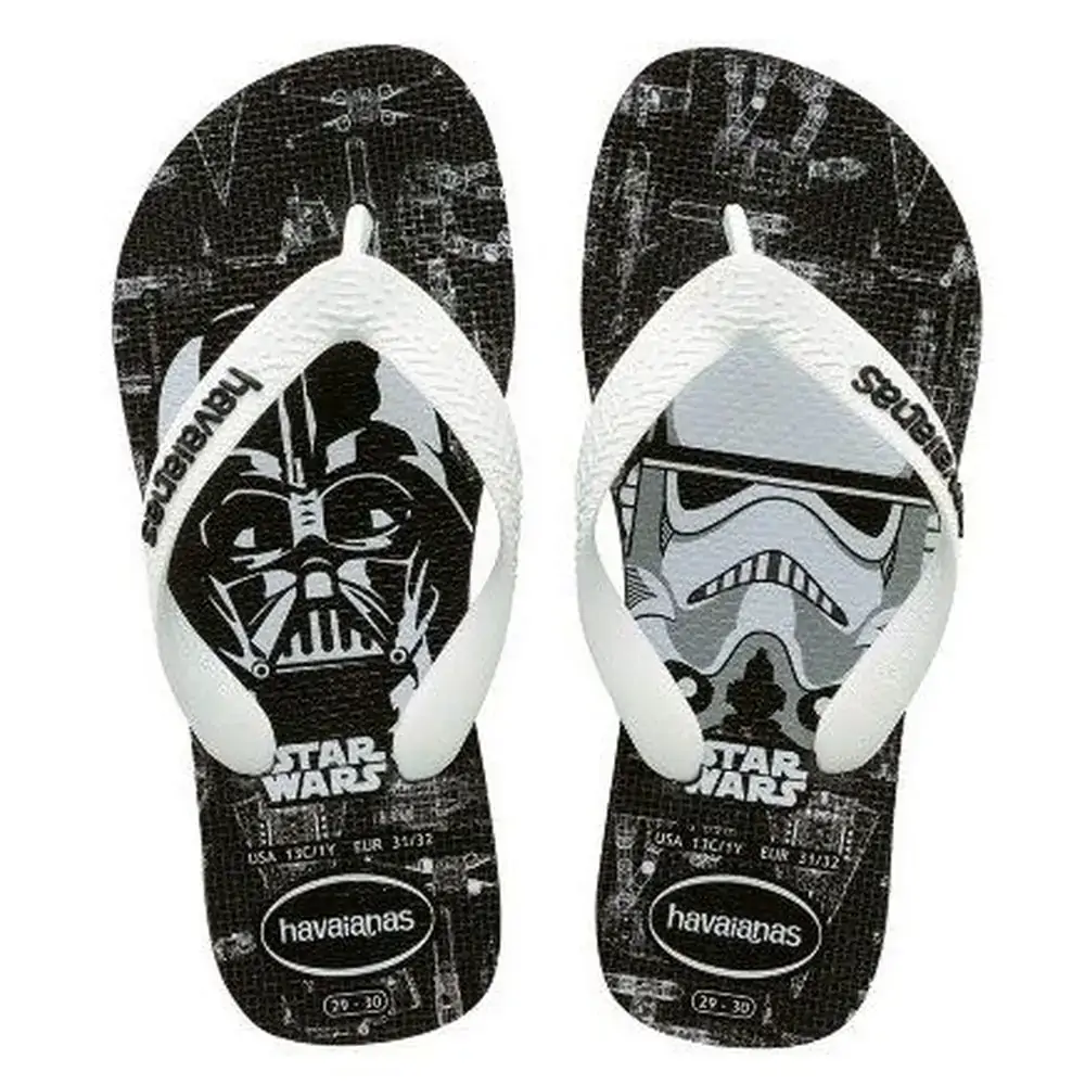 Sandalia Havaianas Kids Star Wars Pto/bco 31/32 1p