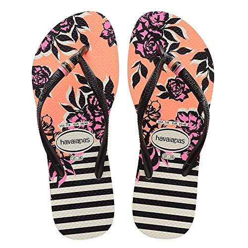 Chinelo Ad Havaianas Slim Thematic Bco/pto