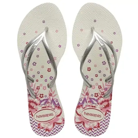 Chin Havaianas Tria Print Branco 37/38