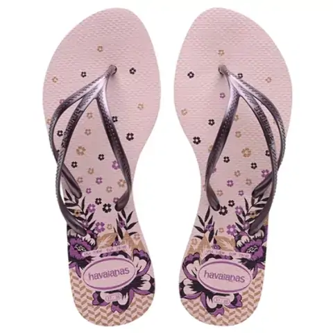 Chin Havaianas Tria Print Rosa 35/36