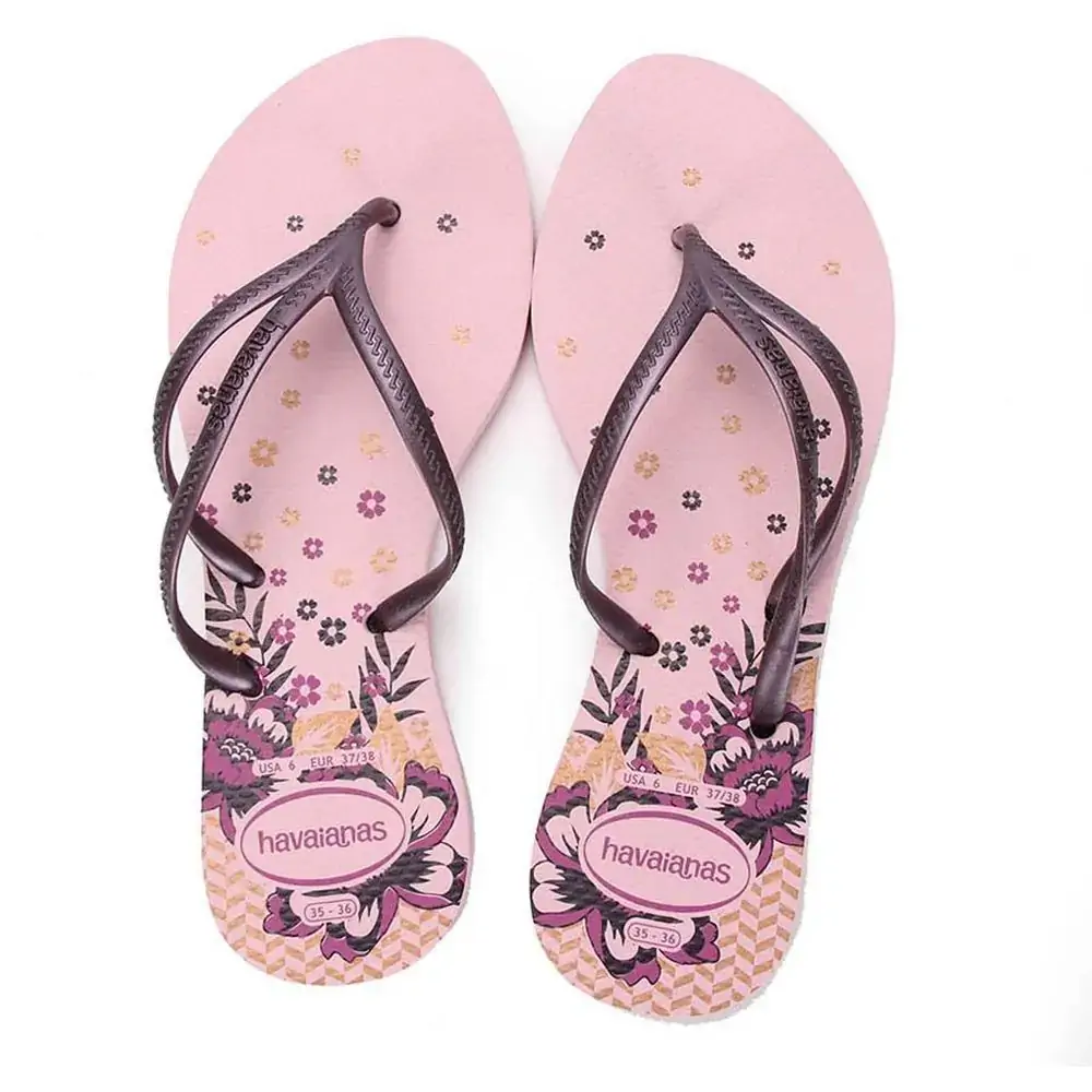 Chin Havaianas Tria Print Rosa 37/38