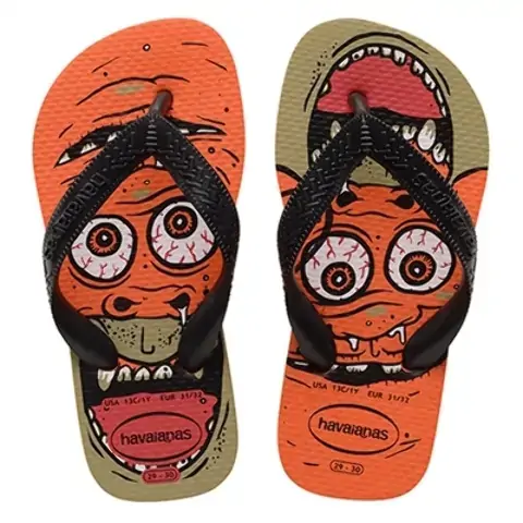 Sand Hav Kids Radical Laranja Neon 25 26