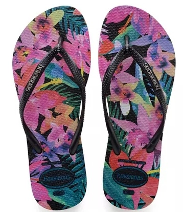 Ch Hav Slim Tropical Preto 39/40